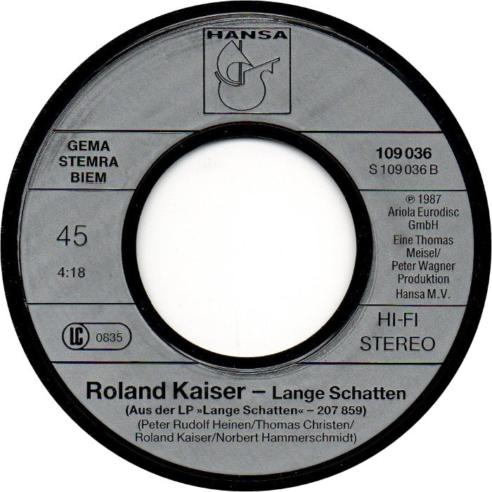 Roland Kaiser - Veronica 15321