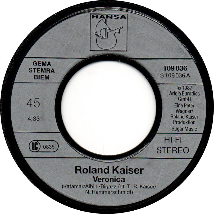 Roland Kaiser - Veronica 15321