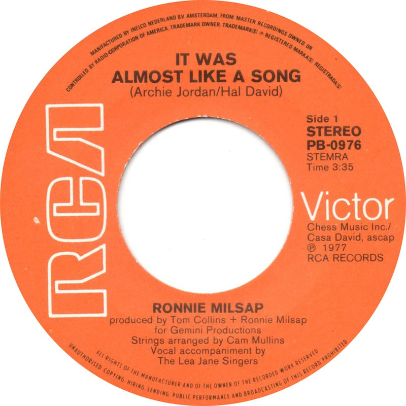 Ronnie Milsap – Es war fast wie ein Lied 14726