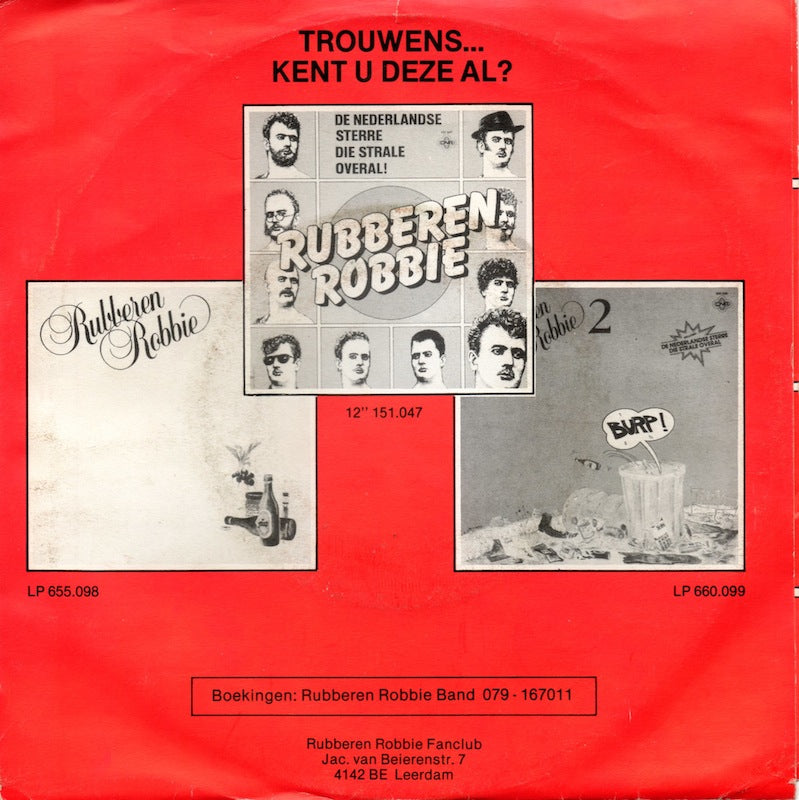 Rubberen Robbie - Holland Olé (De Nederlandse Sterre II) - Medley 35853 Vinyl Singles Vinyl Goed / Hoes Goed