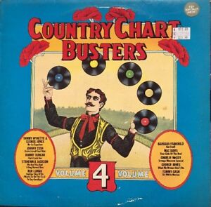 Various - Country Chart-Busters, Vol. IV (LP) 44010 Vinyl LP Vinyl Goed / Hoes Goed