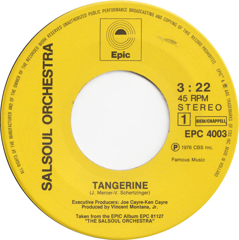 Salsoul Orchestra - Tangerine 16793