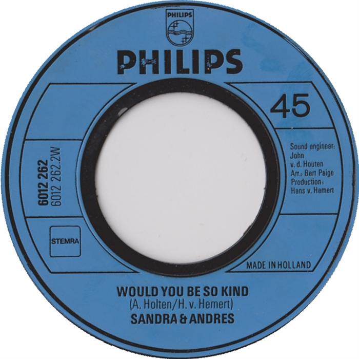 Sandra & Andres - Mama Mia 14958 Vinyl Singles Vinyl Goed / Hoes Goed