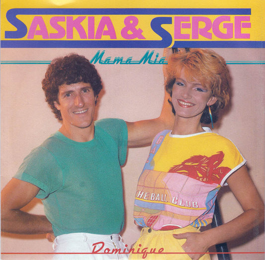 Saskia & Serge - Mama Mia 26510 Vinyl Singles Vinyl Goed / Hoes Goed