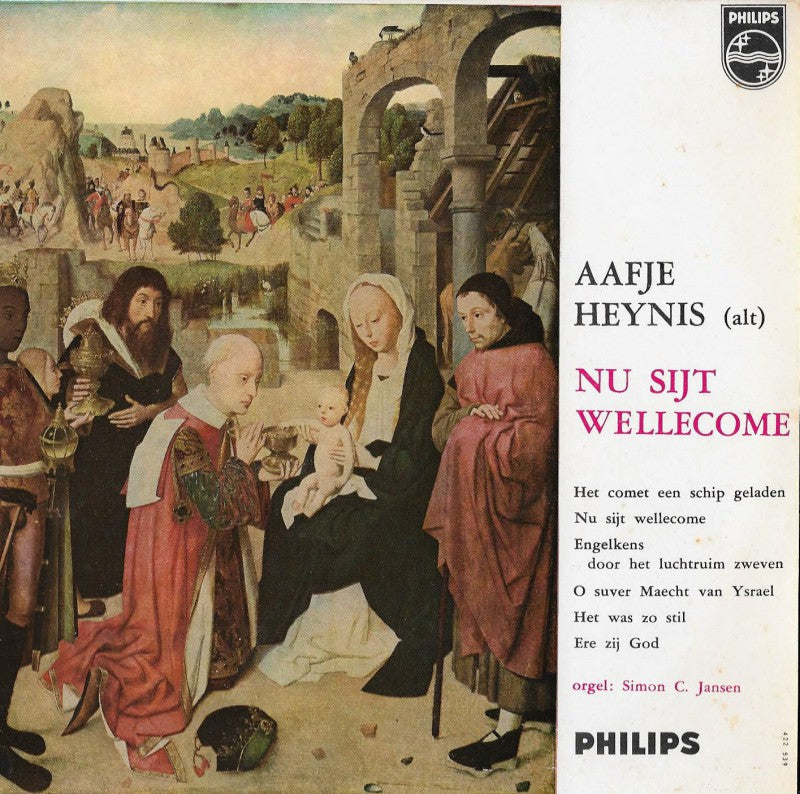 Aafje Heynis - Nu Sijt Wellecome Vinyl Singles EP Vinyl Zeer Goed / Hoesje Goed "VINYLSINGLES.NL"