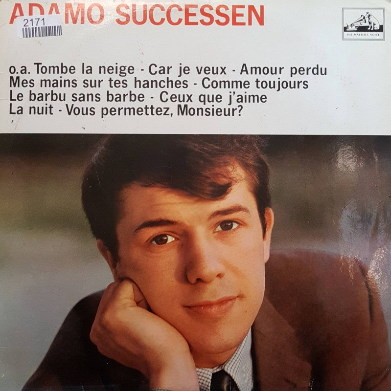Adamo - Adamo Successen (LP) Vinyl LP Vinyl Zeer Goed / Hoesje Goed "VINYLSINGLES.NL"