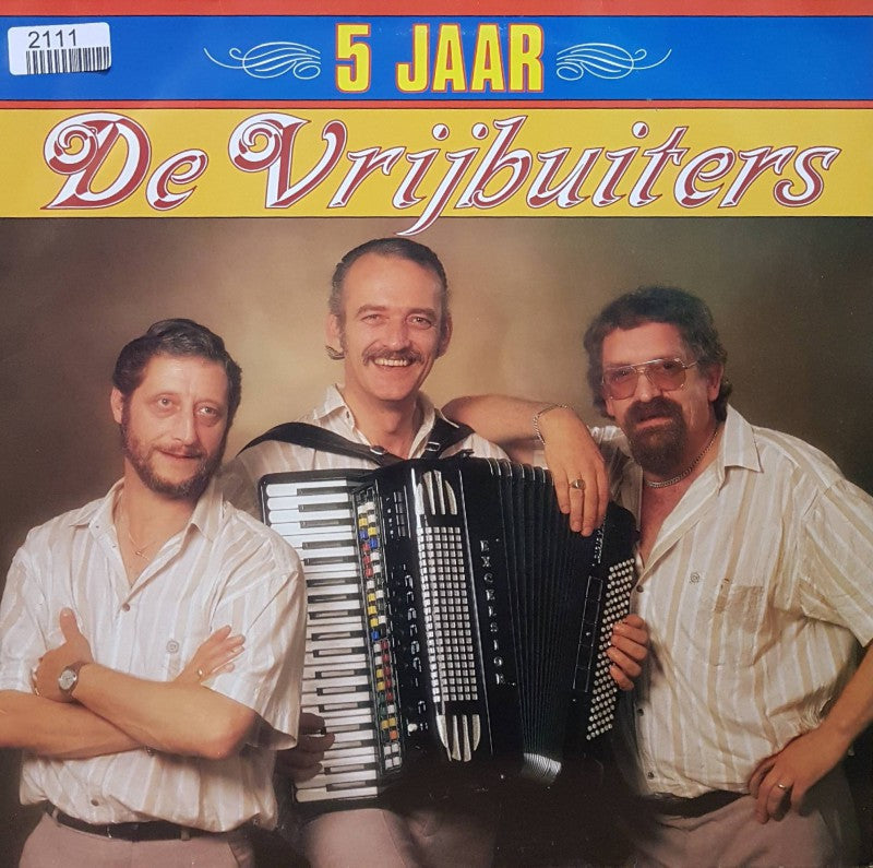 Vrijbuiters - 5 Jaar de Vrijbuiters (LP) 43546 Vinyl LP Vinyl Goed / Hoes Goed