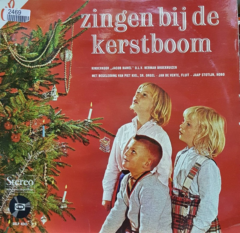 Kinderkoor Jacob Hamel - Zingen Bij De Kerstboom (LP) 44221 Vinyl LP Vinyl Goed / Hoes Goed