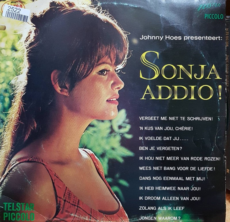 Various - Sonja Addio! (LP) 44188 Vinyl LP Vinyl Goed / Hoes Goed