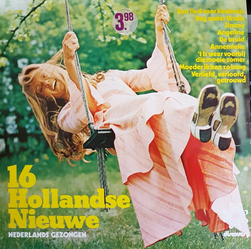 Various - 16 Hollandse Nieuwe (LP) 43799 Vinyl LP Vinyl Goed / Hoes Goed