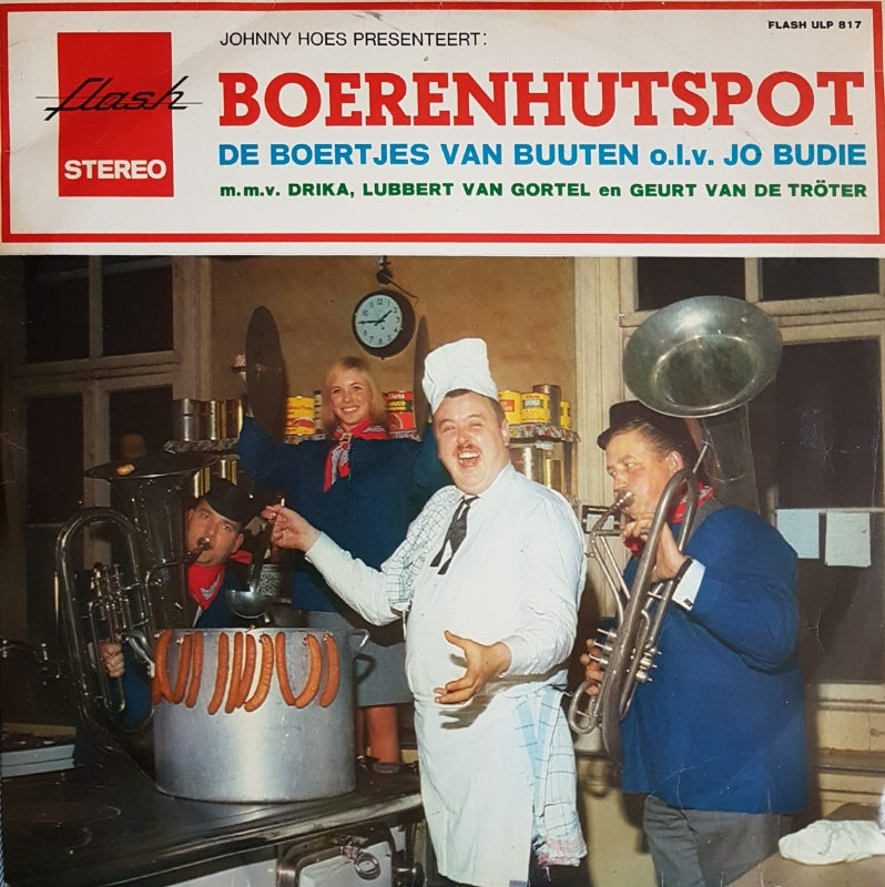 Boertjes Van Buuten - Boeren Hutspot (LP) Vinyl LP Vinyl Zeer Goed / Hoesje Goed "VINYLSINGLES.NL"