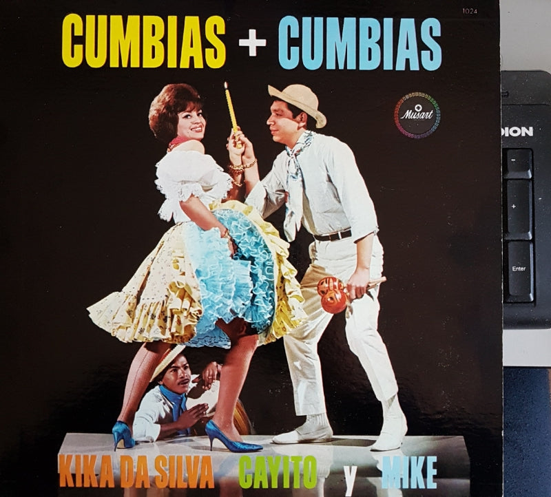 Kika Da Silva / Cayto y Mike - Combia + Combia (LP) 43497 Vinyl LP Vinyl Goed / Hoes Goed