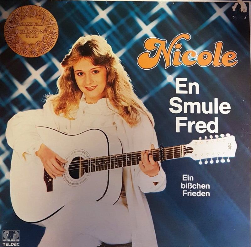 Nicole - En Smule Fred - Ein Bischen Frieden (LP) 41755 Vinyl LP Vinyl Goed / Hoes Goed