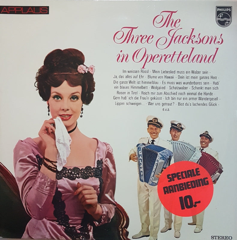 3 Jacksons - Three Jacksons In Operetteland (LP) 41818 Vinyl LP Vinyl Goed / Hoes Goed