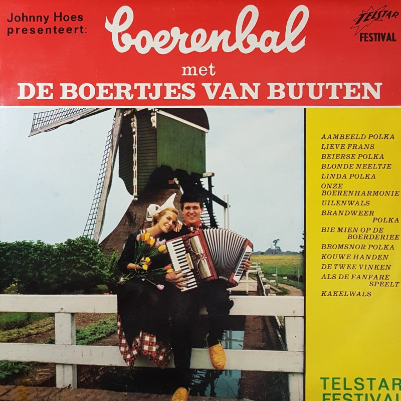 Boertjes van Buuten - Boerenbal (LP) Vinyl LP Vinyl Zeer Goed / Hoesje Goed "VINYLSINGLES.NL"