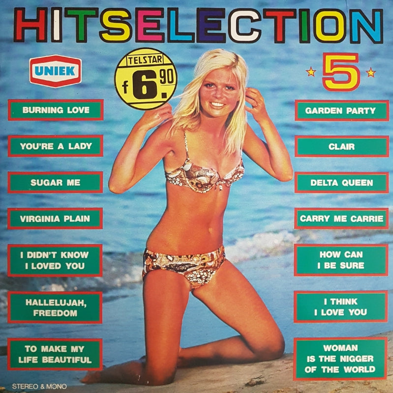 Various - Hitselection 5 (LP) 43656 Vinyl LP Vinyl Goed / Hoes Goed