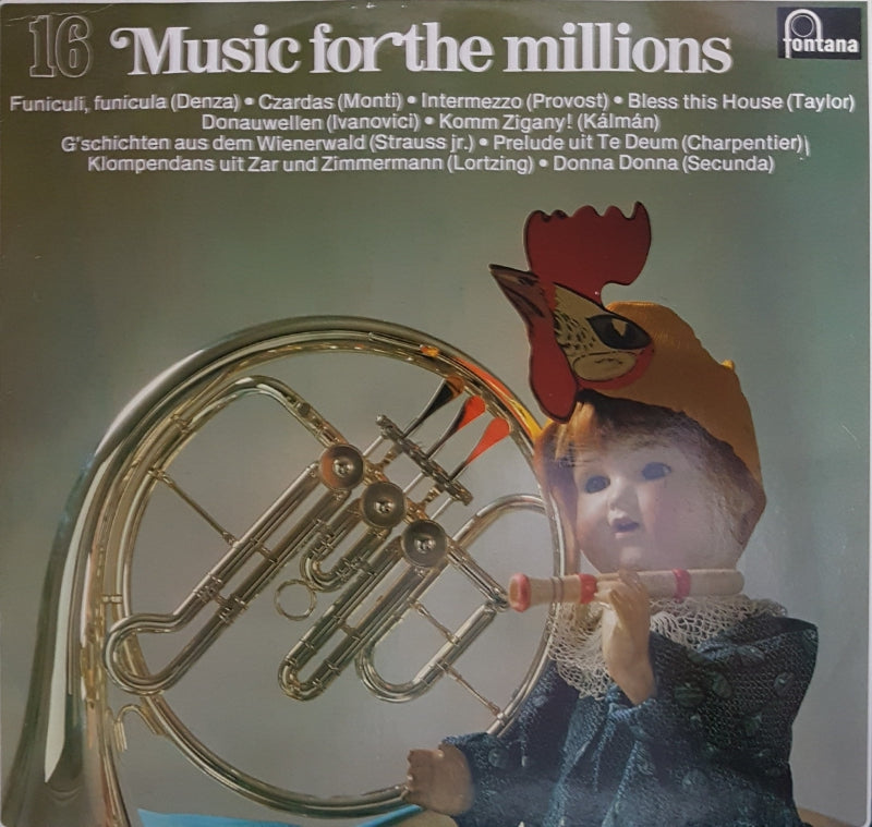 Various - Music For The Millions -16 (LP) 43251 Vinyl LP Vinyl Goed / Hoes Goed