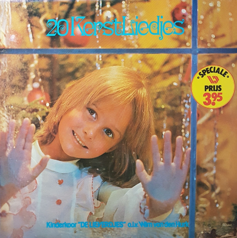 Kinderkoor De Lieverdjes - 20 Kerstliedjes (LP) 42793 Vinyl LP Vinyl Goed / Hoes Goed