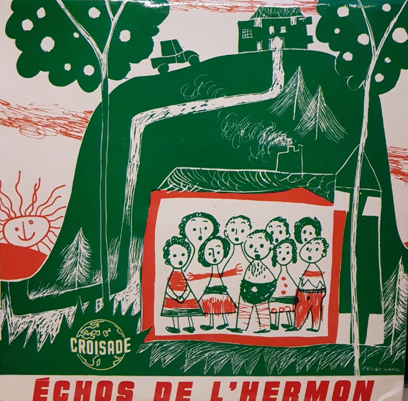 Echos De L'Hermon - Toute L'Ecriture Est Inspiree De Dieu Vinyl Singles Vinyl Zeer Goed / Hoesje Goed "VINYLSINGLES.NL"