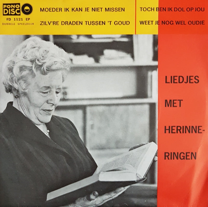 Jef Somers, Jenny Roos - Liedjes Met Herinneringen 29761 Vinyl Singles EP Vinyl Goed / Hoes Goed