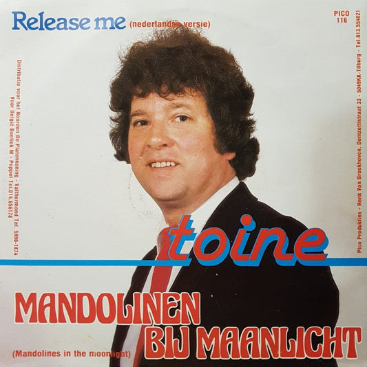 Toine - Mandolinen Bij Maanlicht 14886 Vinyl Singles Vinyl Goed / Hoes Goed
