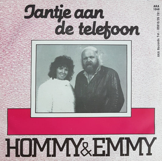 Hommy & Emmy - Jantje Aan De Telefoon 14928 Vinyl Singles Vinyl Goed / Hoes Goed