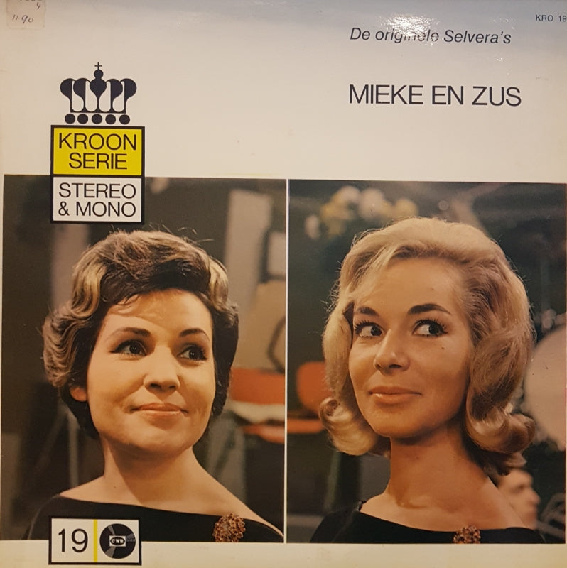 Selvera's - Mieke En Zus (LP) 42216 Vinyl LP Vinyl Goed / Hoes Goed
