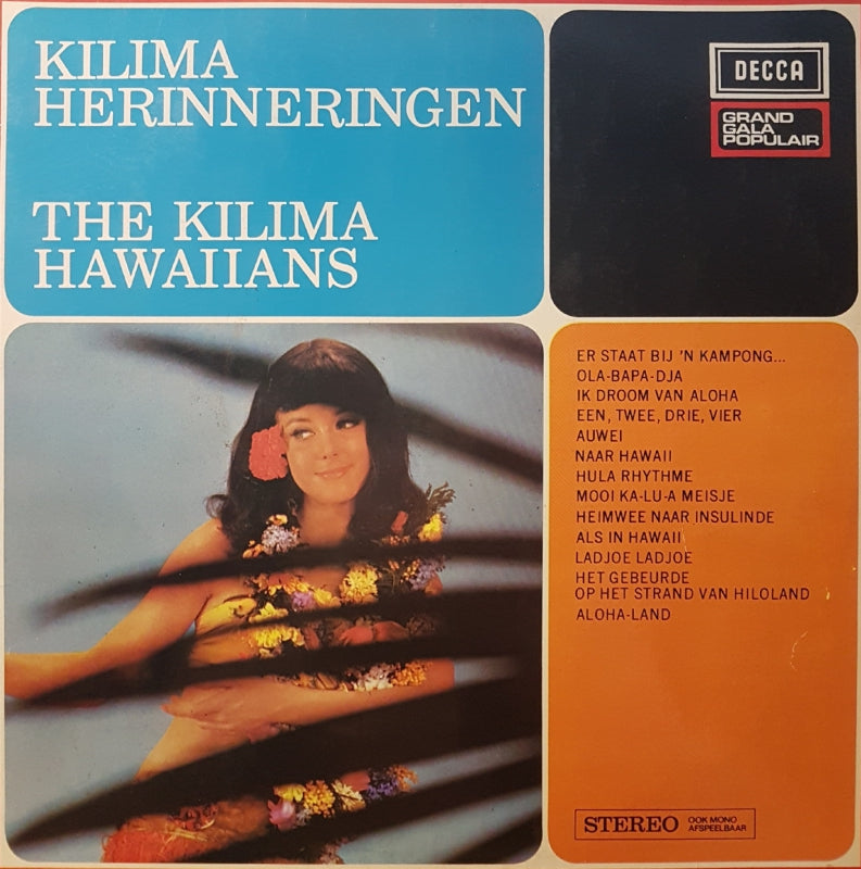 Kilima Hawaiians - Kilima Herinneringen (LP) 42275 Vinyl LP Vinyl Goed / Hoes Goed