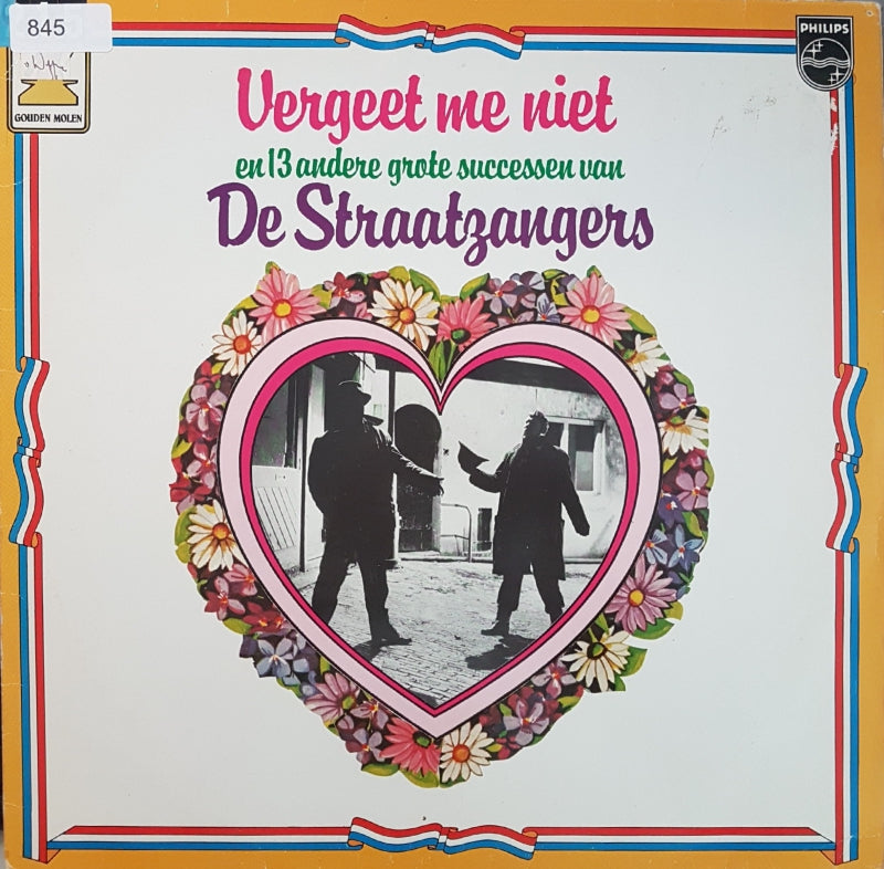 Straatzangers - Vergeet Me Niet (LP) 42651 Vinyl LP Vinyl Goed / Hoes Goed