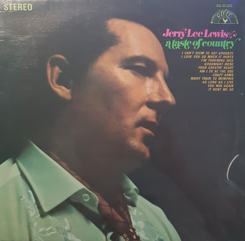 Jerry Lee Lewis - A Taste Of Country (LP) 44572 Vinyl LP Vinyl Goed / Hoes Goed