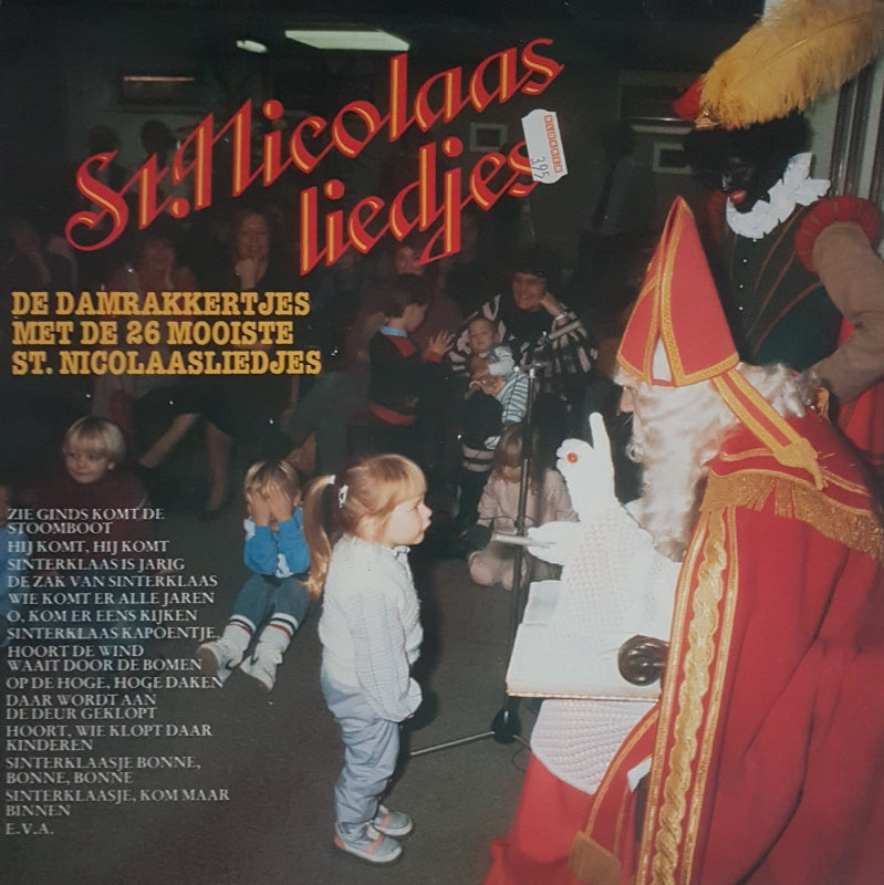 Damrakkertjes - 26 Mooiste St. Nicolaas Liedjes (LP) 49091 Vinyl LP Vinyl Goed / Hoes Goed