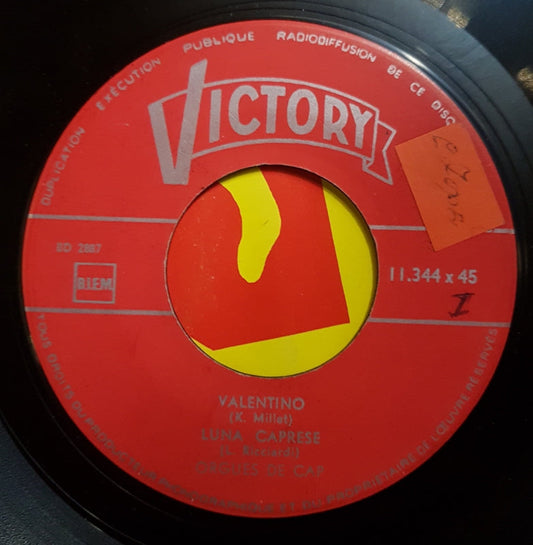 Orgues de cap - Valentino 11753 Vinyl Singles EP Vinyl Goed / Hoes Goed
