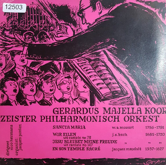 Gerardus Majella Koor - Santa Maria 12503 Vinyl Singles EP Vinyl Goed / Hoes Goed