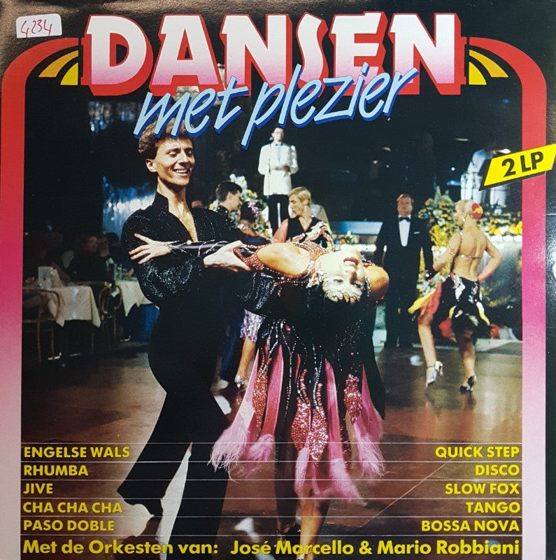 Jose Marcello - Dansen Met Plezier (LP) 44636 Vinyl LP Vinyl Goed / Hoes Goed