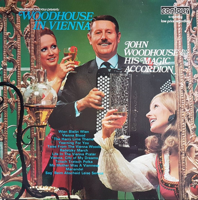 John Woodhouse - Woodhouse In Vienna (LP) 45343 Vinyl LP Vinyl Goed / Hoes Goed