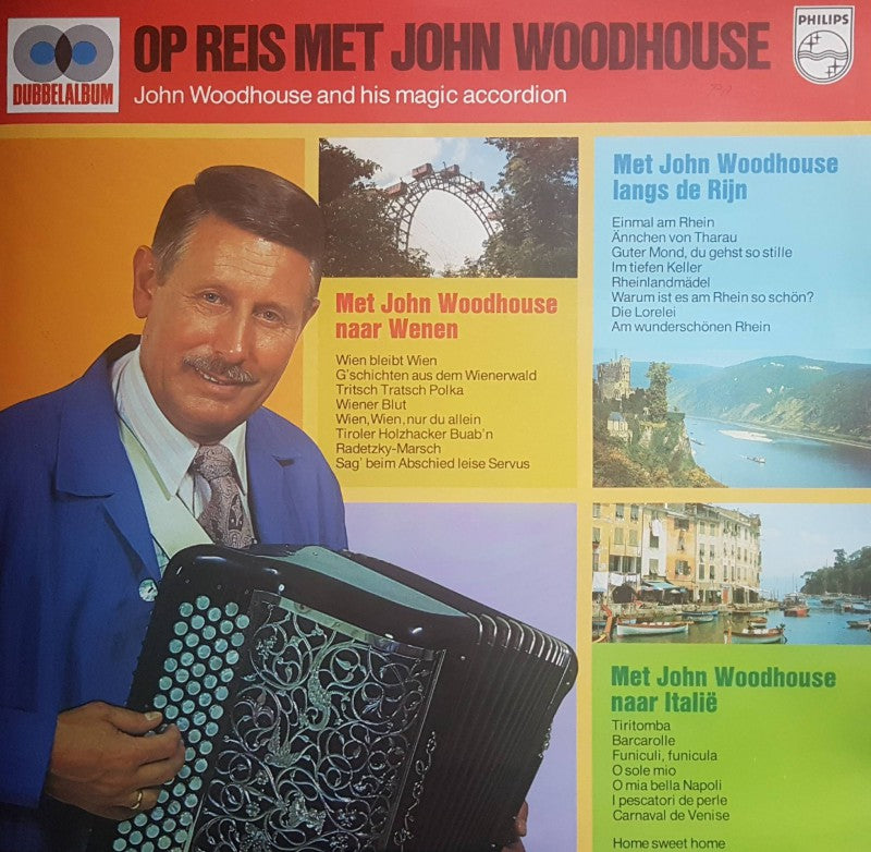 John Woodhouse - Op Reis Met John Woodhouse (LP) 44988 Vinyl LP Vinyl Goed / Hoes Goed