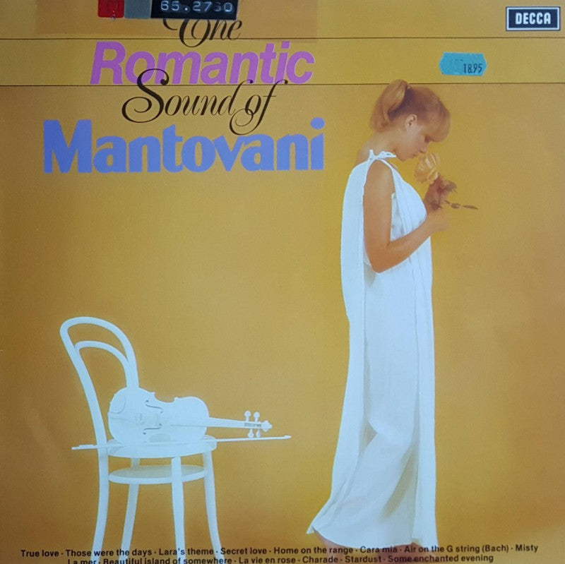 Mantovani - One Romantic Sound Of Mantovani (LP) 44952 Vinyl LP Vinyl Goed / Hoes Goed