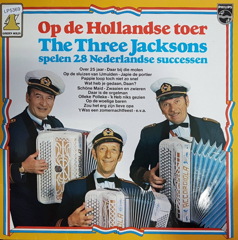 3 Jacksons - Op De Hollandse Toer (LP) 44954 Vinyl LP Vinyl Goed / Hoes Goed