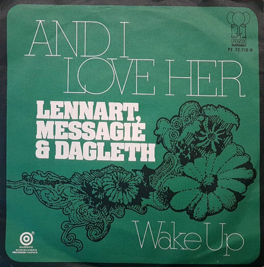 Lennart Messagie & Dagleth - And I Love Her 17963 Vinyl Singles Vinyl Goed / Hoes Goed