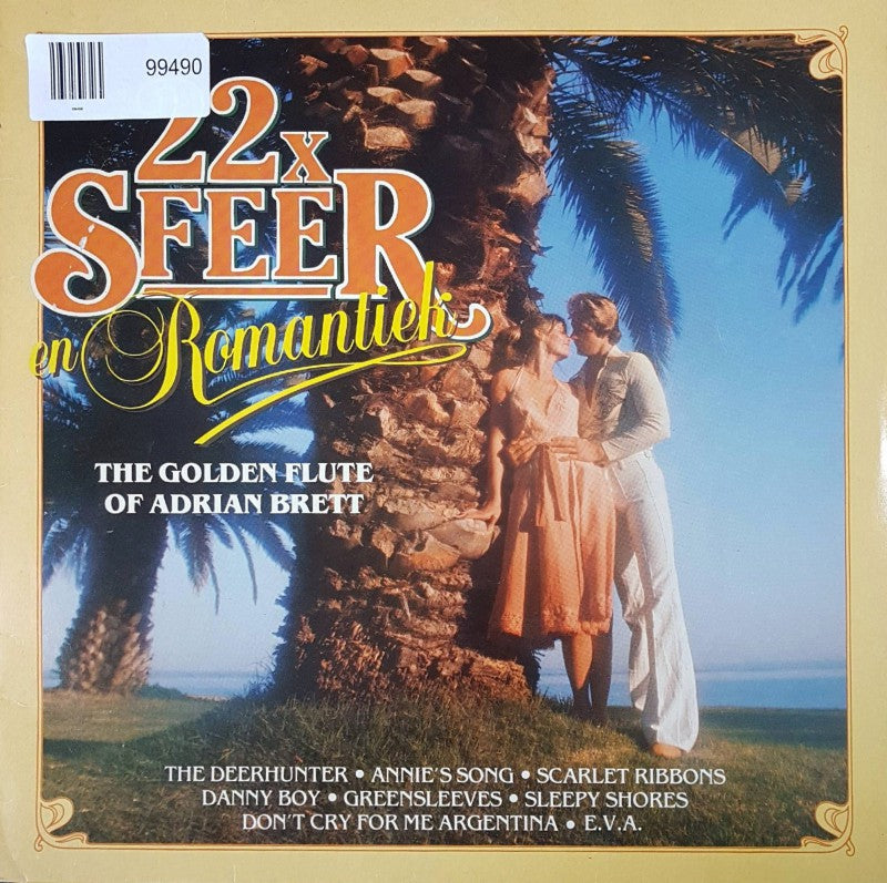 Adrian Brett - 22x Sfeer En Romantiek (LP) 45650 Vinyl LP Vinyl Goed / Hoes Goed