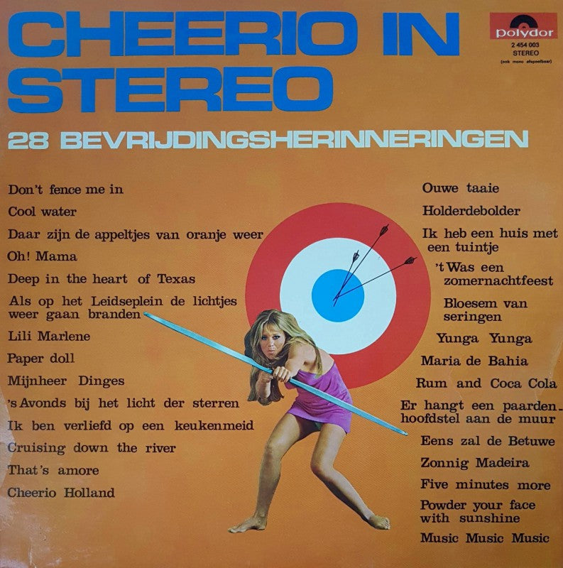 Unknown Artist - Cheerio In Stereo 28 Bevrijdingsherinneringen (LP) 45690 Vinyl LP Vinyl Goed / Hoes Goed