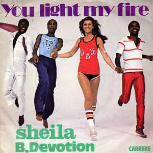 Sheila B. Devotion - You Light My Fire 27744 Vinyl Singles Vinyl Goed / Hoes Goed