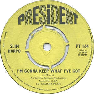Slim Harpo - I'm Gonna Keep What I've Got 11823 Vinyl Singles Vinyl Goed / Hoes Goed