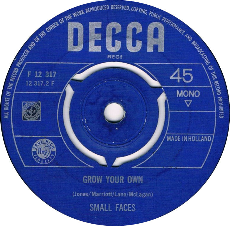 Small Faces - Sha-La-La-La-Lee 34167 Vinyl Singles Vinyl Goed / Hoes Goed