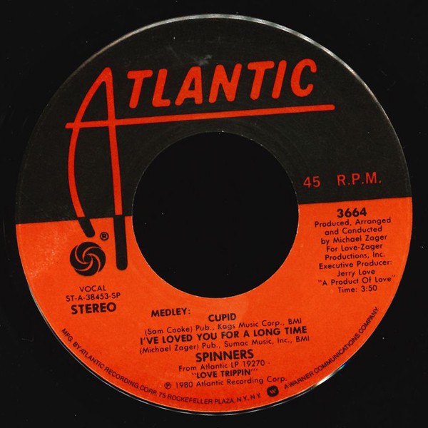 Spinners - Cupid 01256 Vinyl Singles Vinyl Goed / Hoes Goed