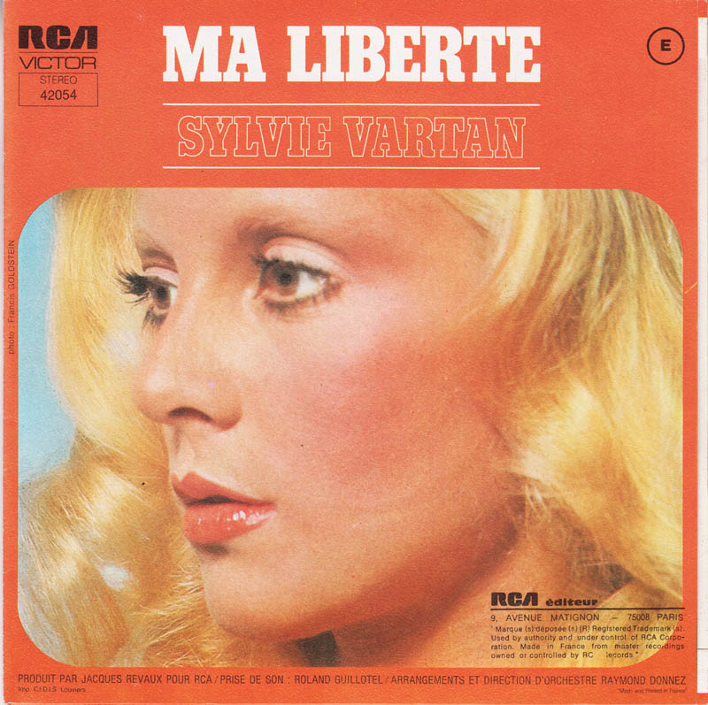 Sylvie Vartan - Danse-La Chante-La 15092 Vinyl Singles Vinyl Goed / Hoes Goed