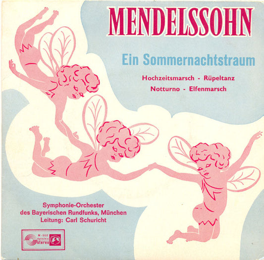 Mendelssohn - Ein Sommernachtstraum 15071 Vinyl Singles EP Vinyl Goed / Hoes Goed