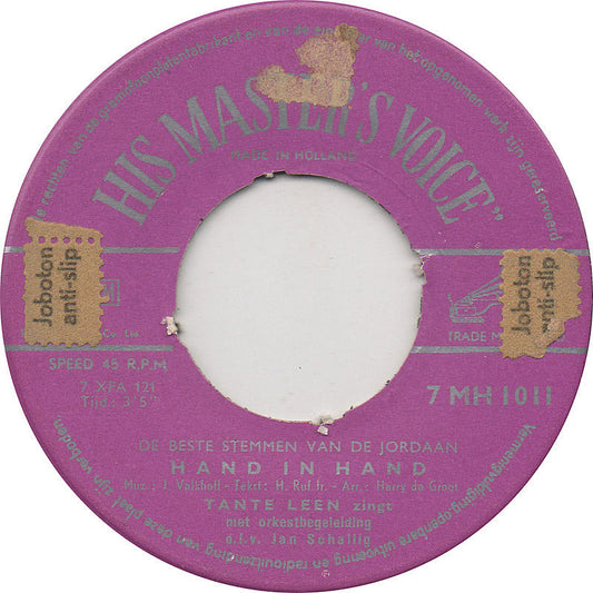 Tante Leen - Hand In Hand 38999 Vinyl Singles Vinyl Goed / Hoes Generic