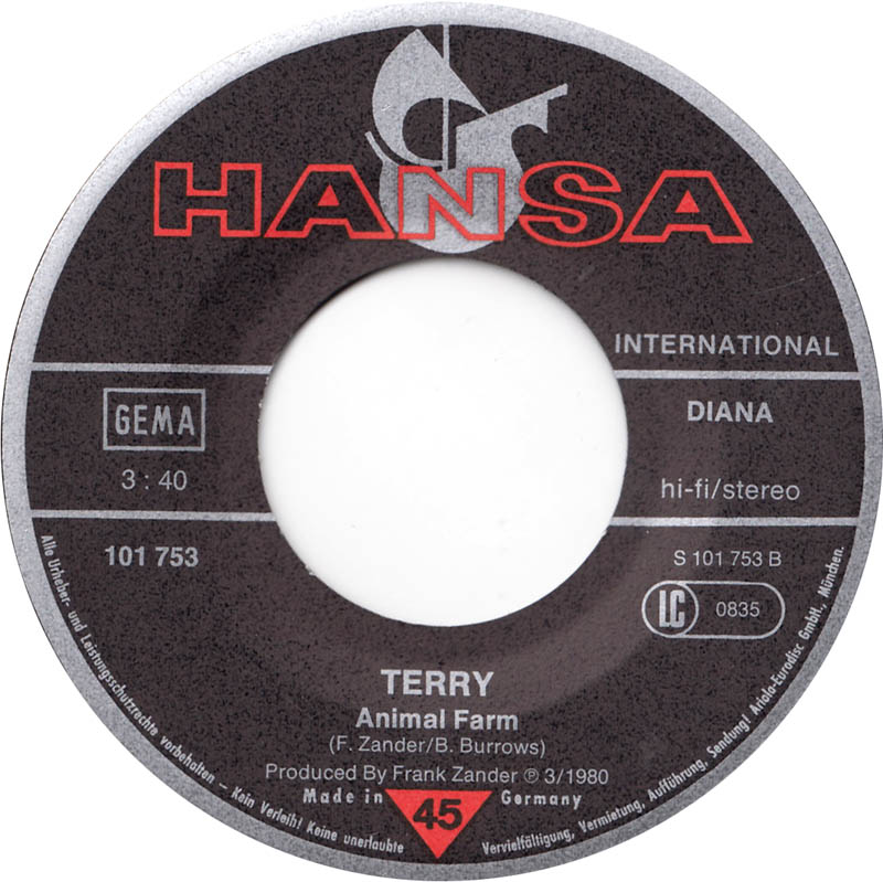 Terry - Nein, niemals - nicht mehr 17613