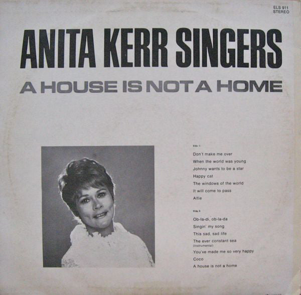 Anita Kerr Singers - A House Is Not A Home (LP) 50406 Vinyl LP Vinyl Goed / Hoes Goed